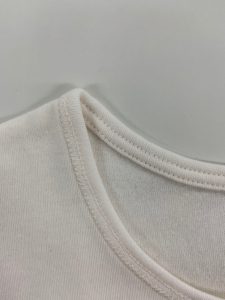 綿100%ホットコット縫い目